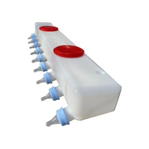 자동 가축 포유기 단면 축산 송아지 돼지 자돈 일반형 9구