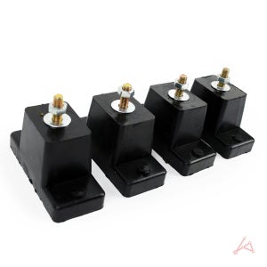 에어컨실외기 받침대 소음방지패드 방진패드 베란다용 4P