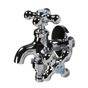 국산 베란다 양갈래 두갈래 수도꼭지 세탁기 2구