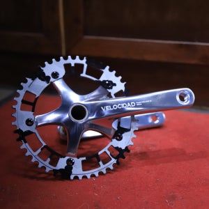 벨로시닷 EX-2 외장 크랭크 gxp 브로쳐스 립 스램 옴니움 픽시 자전거 크랭크 부품