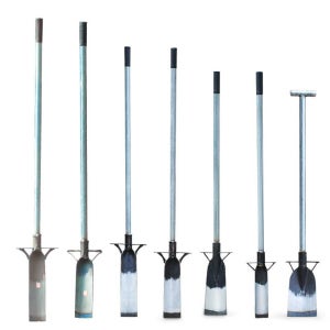 묘목삽 나무 뿌리 좁은 제거 야외 땅파기 구멍 모종 농업 파기 도구