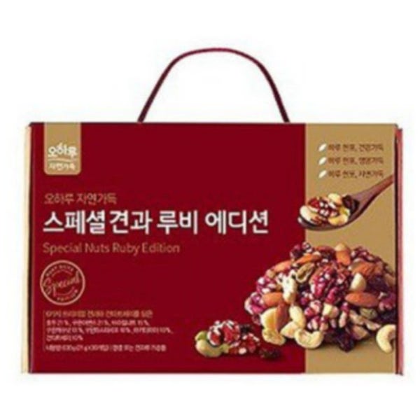 오하루 자연가득 스페셜 견과 루비에디션 1박스