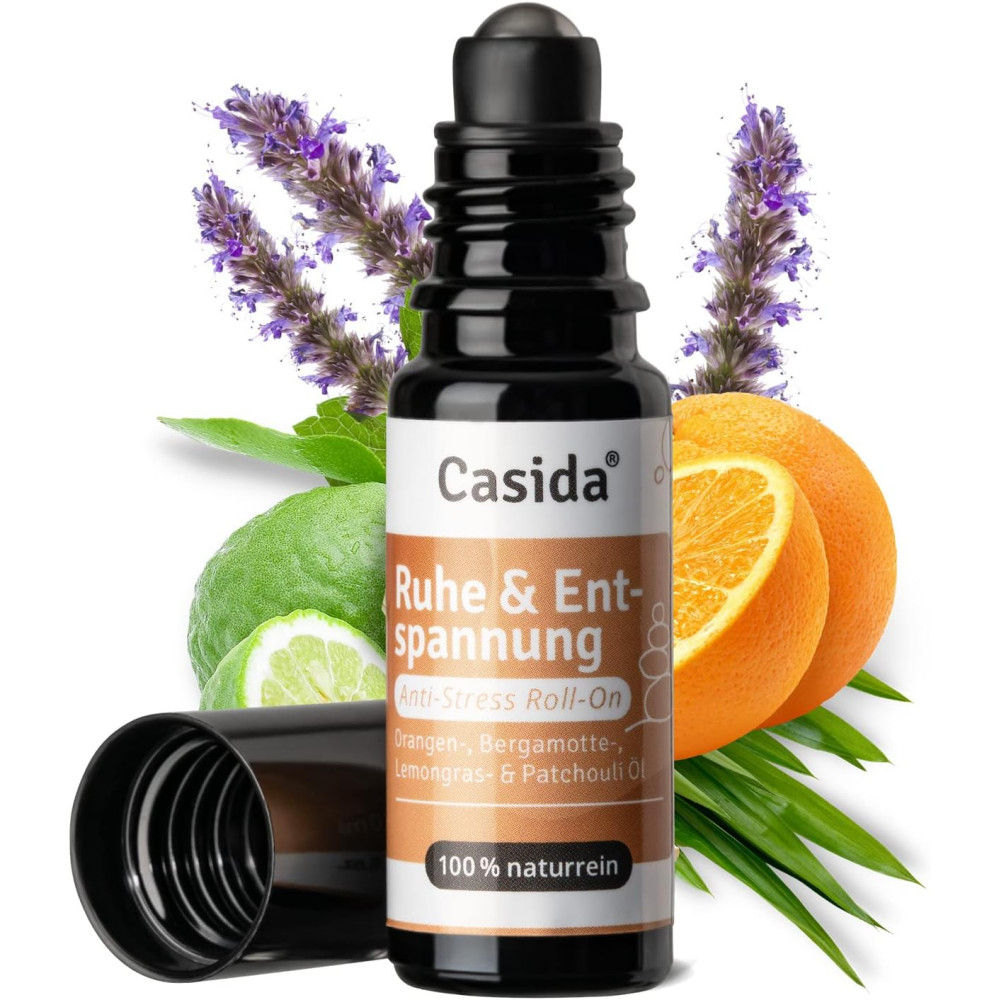독일 Casida 스트레스 해소 휴식 아로마 에센셜 롤온