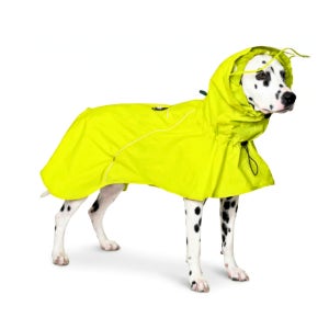 강아지 포레스트 판초 모자 우비 레인코트 바람막이 사계절 방수 폭우 폭설 산책복 M