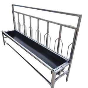 소여물통 닭모이통 축산 농가 회전 염소 젖소 배식통 물통 2m(7양 양면)