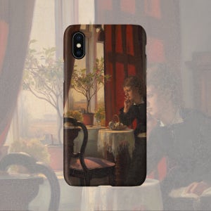 명화 케이스 3250 비고 요한센 (Viggo Johansen) - 헬가 요한센, 예술가의 여동생 (Helga Johansen, kunstnerens søster) 아이폰XS하드