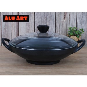 알루아트 WG웍-28cm 멀티웍 궁중전골 만능요리팬 통주물냄비 찌개 볶음웍 탕 갈비찜