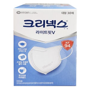 크리넥스 라이트핏V 마스크 대형 30매 KF94 코스트코
