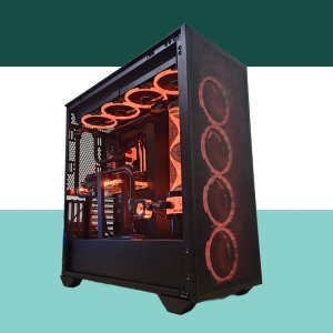 AMD 9950X3D RTX 5090 48G 커스텀수냉PC