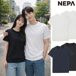 네파반팔티 2팩 기능성 라운드 1+1 세트 빅사이즈 남성 여성 쿨티