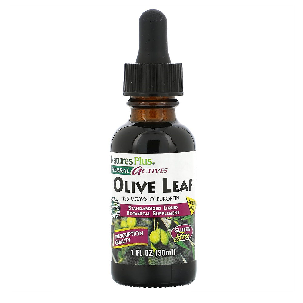 <b>네이처스플러스</b> 올리브잎125mg 액상식물성 무알콜 30ml