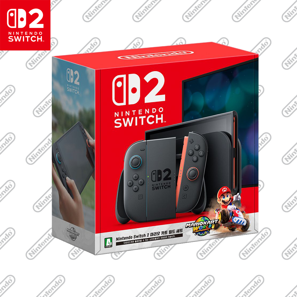닌텐도 스위치2 본체 마리오 카트 월드 세트