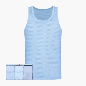 ECF3052 BYC 순면 모시메리 남자 민소매 런닝 세트