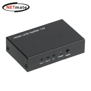 강원전자 넷메이트 NM-HSA12N 4K 60Hz HDMI 2.0 1:2 분배기
