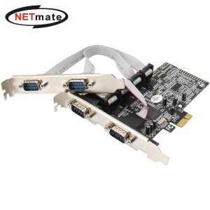강원전자 넷메이트 I-343 4포트 PCI Express 시리얼카드(MOS)(슬림PC겸용)