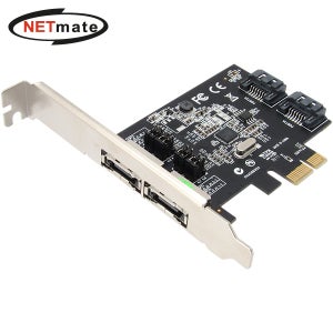 강원전자 넷메이트 A-480 SATA3(eSATA) 2포트 PCI Express 카드(Asmedia)(슬림PC겸용)