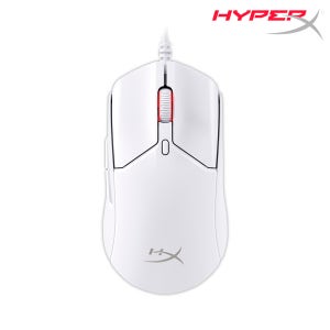 하이퍼엑스 펄스파이어 헤이스트2 유선 RGB 매크로 커스텀 게이밍 마우스 화이트 6N0A8AA