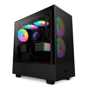 NZXT H5 Flow RGB 세련된 디자인 PC 게이밍 케이스 (DHCNC)