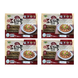 농민 도토리묵채 3kg 4개