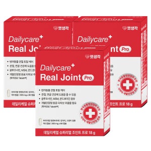[임상완료] 펫생각 강아지 관절 영양제 칼슘 슬개골 고관절 관절염 조인트 프로, 60정, 3개