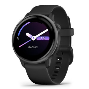가민 비보액티브6 웰니스 GPS스마트워치 블랙/슬레이트, 42mm
