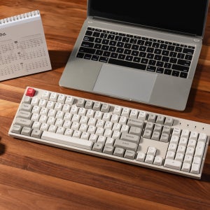 키크론 C2 PRO 8K 사무용 키보드 사무실 단축키 키보드 매크로 레트로, 저소음 적축