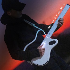 한국정발 LAVA GENIE 라바지니 줄 없는 만능기타