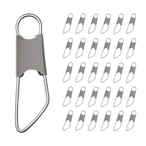 어복 스텐304 대용량 스냅 핀/최대 30개입 루어낚시 도래 고리