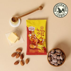 산과들에 달콤고소 허니버터아몬드 20봉 (아이간식 맥주안주)