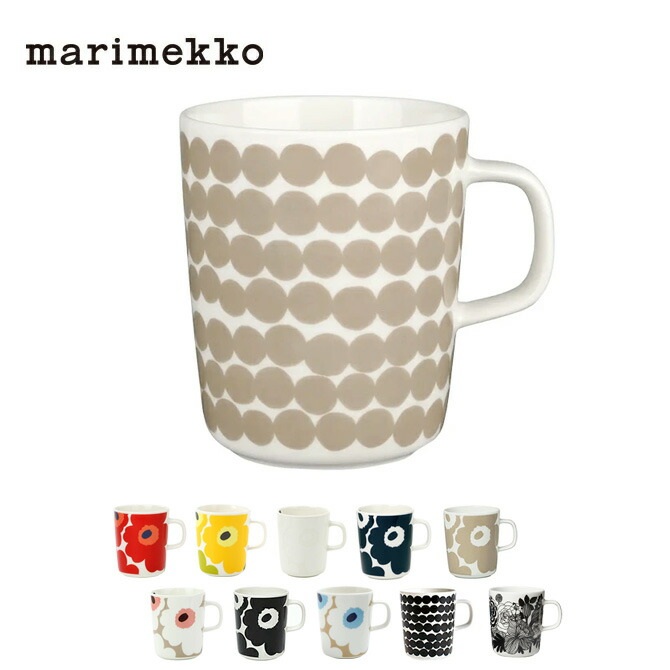 마리 메코 marimekko 머그컵 250ml Mug 도트 물방울 북유럽