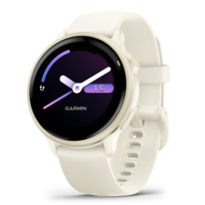 가민 비보액티브6 웰니스 GPS스마트워치 본/루나 골드, 42mm