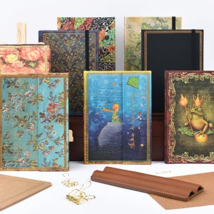 Paperblanks 페이퍼블랭크스 노트 아트 시리즈 필사 만년필 일기장 미디 사이즈 하드커버 고급 선물