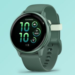 가민 비보액티브6 웰니스 GPS스마트워치 재스퍼 그린, 42mm