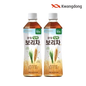 [광동 직영] 밀싹 보리차 500ml 20개 (유 무라벨 랜덤)
