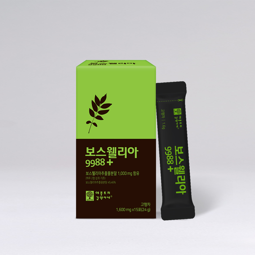 (소비기한 25.11.09) <b>애플트리김약사네 보스웰리아 9988</b>+ 15포, 1개