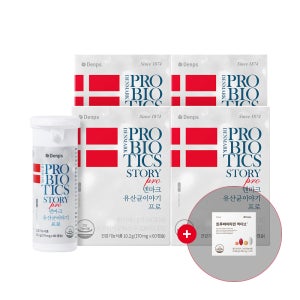 덴마크 유산균이야기 프로 60캡슐, 4개