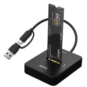 N배송 M.2 NVMe SSD Gen2 10G 고속 도킹스테이션 인클로저 외장케이스 방열효과 SD02A