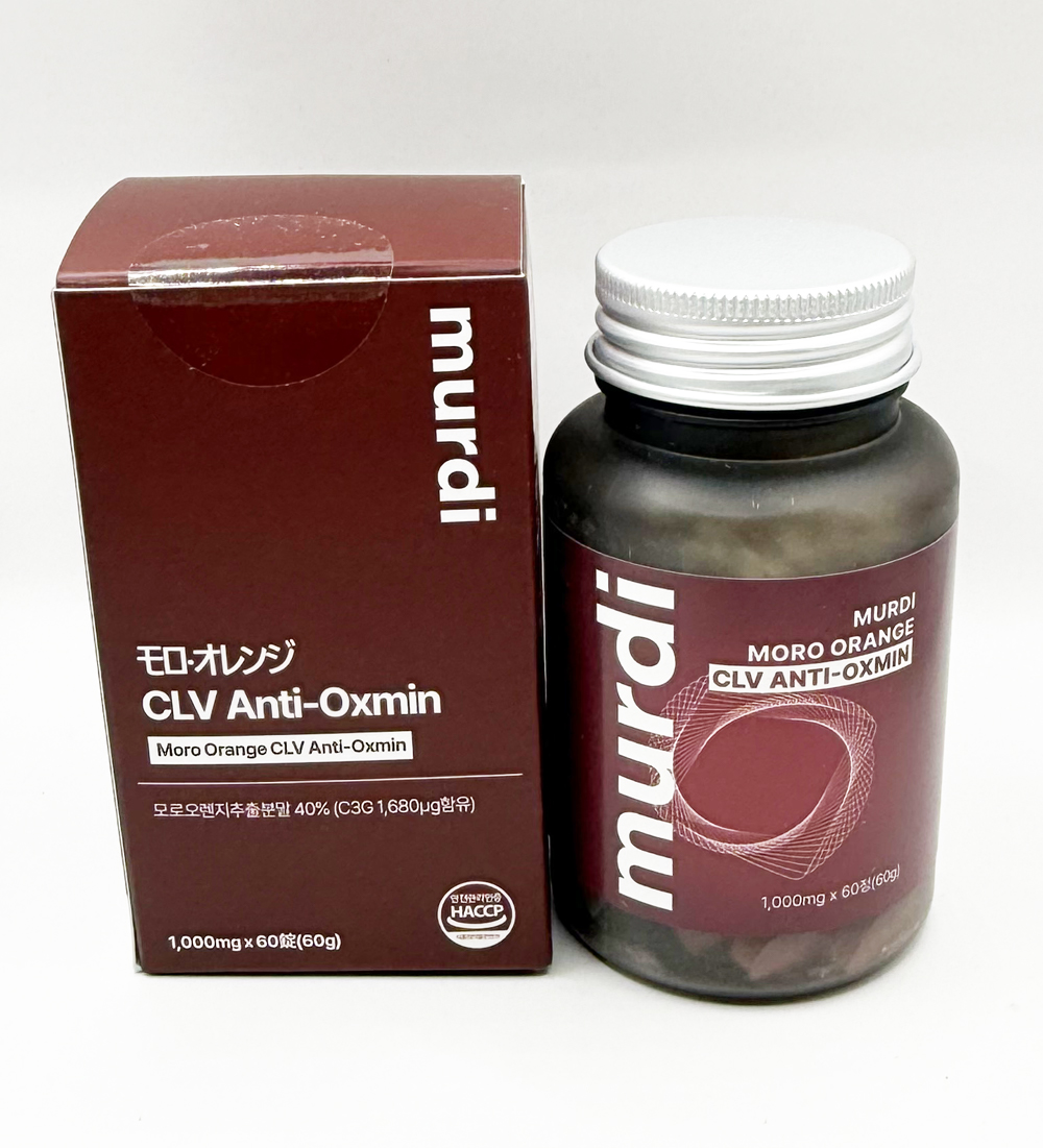 뮤르디 안티옥사민 CLV 모로오렌지 (1000mg x 60정)