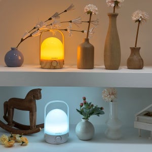 락톡마켓 충전식 듀얼 무드등 led 미니 수유등 무선 취침등 벌레 퇴치 조명