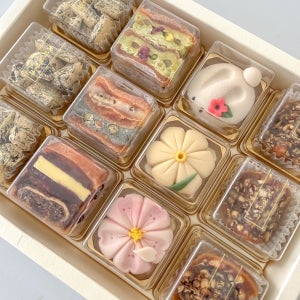 수제 화과자 혼합 12구 선물세트 이바지 상견례