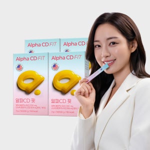 녹십자웰빙 알파CD 핏 제로 알파시클로덱스트린 알파시디 분말 알파씨디 14포, 4개