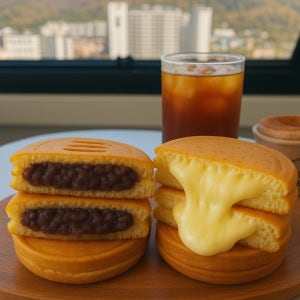 대한우리 경주 황리단길 십원빵 120gx6개입 치즈 단팥 아이 간식 개별포장 선물용 대용량