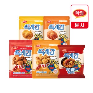 맥시칸 순살 4종 + 양념치킨볶음면 1매 SET + [증정] 맥시칸 1985 양념치킨소스 1개