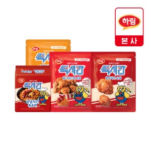 맥시칸 순살 3종 + 양념치킨 볶음면 1매 SET