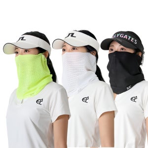 아이브 에어핏 uv자외선차단 쿨마스크 냉감 안면 얼굴햇빛가리개 등산 골프 러닝 자전거