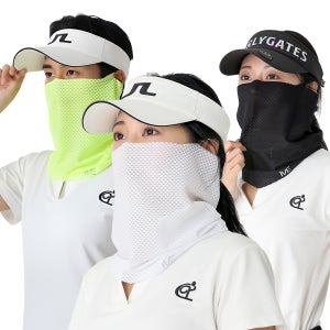 아이브 에어핏풀메쉬 uv자외선차단 쿨마스크 냉감 안면 얼굴햇빛가리개 등산 골프 러닝 자전거