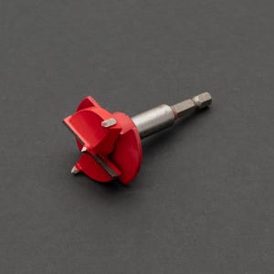 싱크대 씽크대 경첩 보링날 35mm 깊이조절 홀쏘 홀커터 기리 임팩용 일반용 수건장