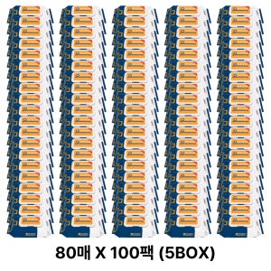 아이프리 더클린 손소독티슈 80매 X 100팩