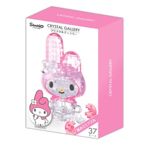 하나야마 3D입체퍼즐 산리오 마이멜로디 조립 크리스탈퍼즐