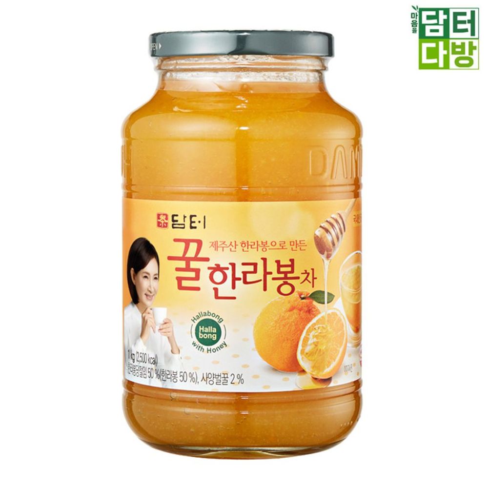 꿀한라봉 차 용기형 카페 기타차 1kg (무배) 청 가정용